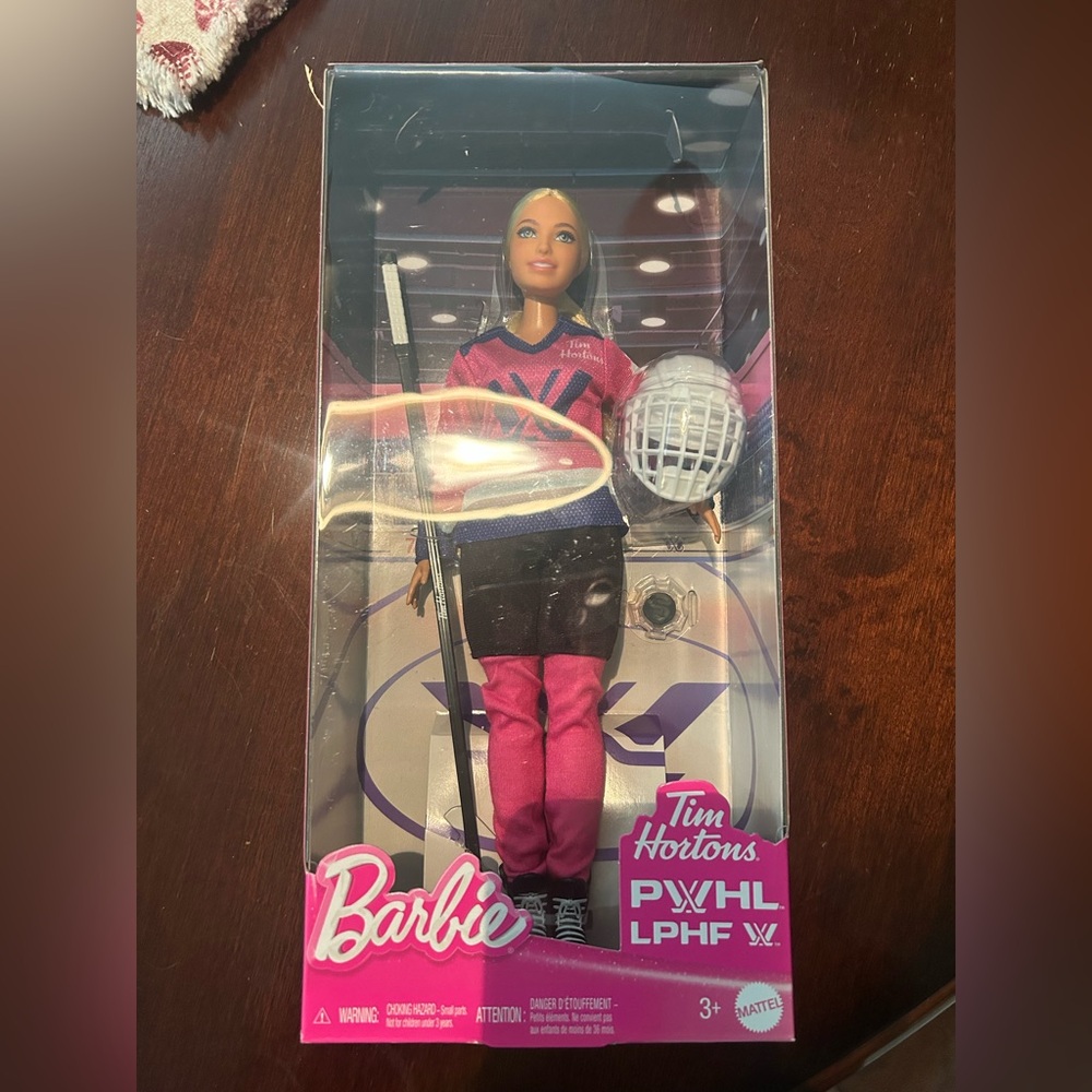 PWHL Tim Hortons Barbie